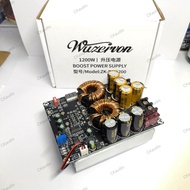 ZK PW-1200W 50A แท้ สเต็ปอัพบูสไฟ DC to DC มีจอLEDบอกไฟออก ไฟเข้า10-30v ปรับไฟออกสูงสุด 50v