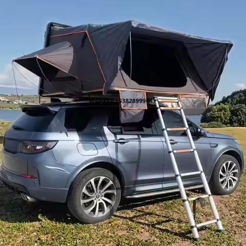 China Manufacturer Ikamper Canopy Fast Fit Hard Shell Roof Top Tent 4 Person Pickup Hardshell Roof T