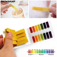 ANGINGBAOGP 80 Strips/pack Professional PH Test Strips, Acidic Alkaline with Control Card Litmus Tes