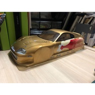 Ready Stock Team C Toyota Supra 2 Fast 2 Furious Bodyshell 1/10 257mm wheelbase 190mm width Sakura D