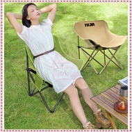 Outdoor Folding Chair Portable Moon Chair Picnic Stool Camping Night Market Stall Car Lazy Chair Wri