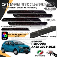 PERODUA Axia New Axia 2023-2025 Interior Decoration LED WRGB Light Ambient Light Multicolor PNP