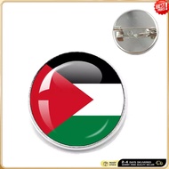 Free Palestine Brooch Pin - Palestinian Flag Pin, Palestine Badge Accessories