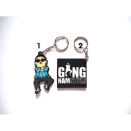 Gangnam Style Rubber Keychain k pop Pattern