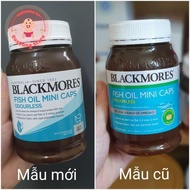 [Genuine Product] Blackmores Fish Oil Mini Caps Fish Oil 400 Australia capsules - Enough BILL CHEMIST