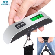 OPENMALL 50kg Digital Luggage Scale Travel Portable Hanging Scale with Backlight Electronic Fishing 