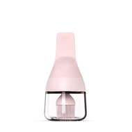Zuutii 迷你玻璃油壺連油掃 - 櫻花粉色 (130ml)