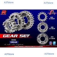 TA racing gear set for wave / dream 1/2/3/4 A3T 5502