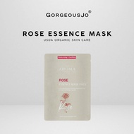 GORGEOUS JO The Aroma Shop Organic Rose Mask (1 Piece)