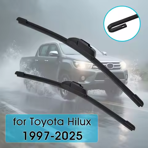For Toyota Hilux N140 N150 N160 N170 AN10 AN20 AN30 AN120 AN130 1997-2025 Car Wiper Blade Front Wipe