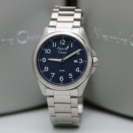 Alghani Watch Jam Tangan Pria Alexandre Christie AC 6540 MD BSSBU Stainless Steel Strap Silver Blue