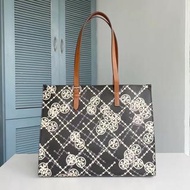 【New Arrival！！】Tory Burch Lady’s 2022 Counter Latest T Monogram Winter Limit Two Sizes Leather Tote Bag