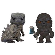 FUNKO POP 電影系列 哥吉拉對金剛 哥吉拉 VS 金剛 GODZILLA VS KONG 兩盒一組