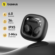 Baseus Bass WM02s Wireless Eabuds Bluetooth 6.0 TWS Eaephones Mini and compact Comfortable wear, 36 