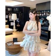 FLOWER COLLAR SHIRT SET + Puffed CV N25