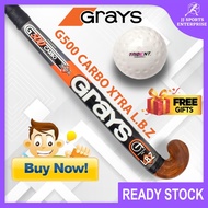 Grays G500 CARBO Xtra L.B.Z Hockey Stick Grays Classic Heritage Series Kayu Hoki Trident Dimple Hockey Ball Bola Hoki