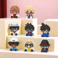 Conan Reset 8903 Dr. Agasa Xiaolan Haibara Ai Kaito Kidd Toy Building Block Gift Ornaments150214