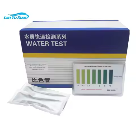 BT-303 Cyanide Kcn Test Tube Pack Test Tester With Color Chart
