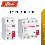 HIMEL RCCB TYPE A | EV Charger Residual Current Circuit Breaker | 40A 2P / 40A 4P 30mA