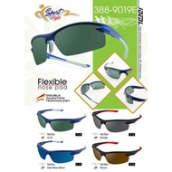 Ideal Sport Wrap Fashion Sunglass Model 9019E with Flexible Nose Pad/HD Polarized/UV400/100% UV Prot