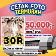 Print 30R Photos on Paper Satin Material/Custom Photo Paper Satin