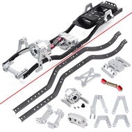All Metal Chassis Frame 313mm Wheelbase Front Planetary Gear Transmission for 1/10 RC Crawler Car Ax