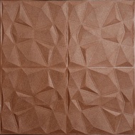 PROMO Wallpaper 3D foam motif DIAMON PREMIUM ketebalan 5mm ukuran 70x35cm