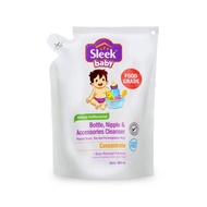 Sleek Baby Bottle,Nipple And Accessories Cleanser (Refil 450ml)