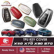 PROTON X50 X70 X90 S70 Key Cover Keyless Remote Case Casing Sarung Kunci Kereta Accessories Car Akse