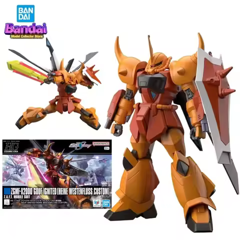 Bandai HG 1/144 ZGMF-X2000 Inferno Tiger Heine Westenfluss Action Figures Gundam SEED Destiny Anime 