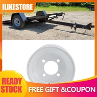 ilikestore 8x3.75 4.80-8 Trailer Wheel Rim 4 Holes High Strength Steel 8 Inch Hub for Hauler Warehou