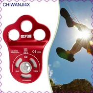 [chiwanji4x] Durable Climbing Equipment Pulley Ball Bearing Single Pulley for Mountaineering Hiking 