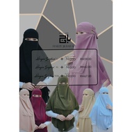 SET TUDUNG & NIQAB THE HAGIA SOPHIA BAIT EL JILBAB
