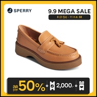 SPERRY BAYSIDE LOAFER LEATHER รองเท้าโลฟเฟอร์ ผู้หญิง สีน้ำตาล ( FLT - STS89220 )