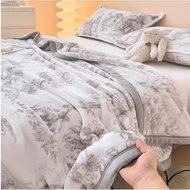 Chăn Lông Cừu Sữa Dày Hai Mặt Chăn Lông Cừu Coral Chăn Đơn Cho Phòng Ký Túc Xá Sinh Viên Chăn Ngủ Tr