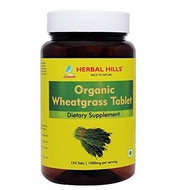 ▶$1 Shop Coupon◀  Herbal Hills Organic Wheat Grass Tablet 120 tabs - Whole-Leaf Wheat Grass Powder f