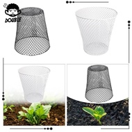 [ Chicken Wire Bell Cloche Cover Metal Garden Bell Ventilation Holes Easy to Use for