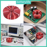 BTF Coppered Coil Inductor 0 1mH to 0 9mH For Auditory Crossover Inductor 1 0mm