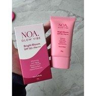 NOA Glow Vibe Sunscreen SPF50/PA+++ Whitening, Anti-aging, Make Up Base, Face & Body, Hybrid Sunscre