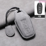 Car Key Case Cover For Audi A3 A5L Q6 A6L A6 A7 Q7 Q3 Q5 New 2025 3D Design leather car key case Pro