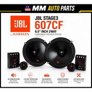 JBL Stage3 607CF 6.5 Inch 2-Way Car Component Speaker Set 50W RMS