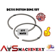 BG328 / T328 / TL33 PISTON RING SET (36MM) Tanaka Mitsubishi Brush Cutter/Piston Ring mesin rumput