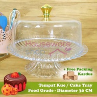 Golden Sunkist Cake Tray Acrylic Cake Tray TK146 Food Grade Clear Cake Tray/
