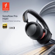 1MORE HQ51 Sonoflow ( Pro )Wireless Bluetooth Headphones LDAC Hi-Res ANC Ws LDAC 70H Battery, Connec