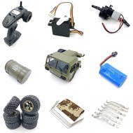 【顺财神旗舰店】飞宇fy004军卡遥控车配件金属升级改装传动轴舵机原装电路板波箱Feiyu FY004 Military Card Remote Control Car Accessories Gol