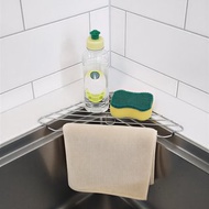 不鏽鋼轉角瀝水網 廚房架 洗碗精架 菜瓜布架　杯架 小物架