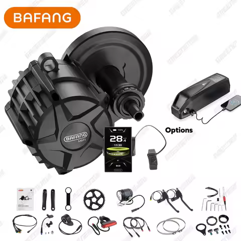 BAFANG 750W 1000W 500W Mid Drive Kit M625 M325 48V 52V Ebike Conversion Kit Electric Bike Conversion