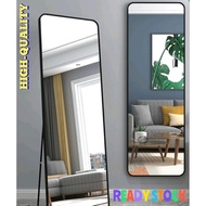 Cermin panjang besar modern style Standing Long Mirror Home decor Stand Full-length mirror wall cermin dinding putih