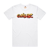 Short Sleeve Music T-Shirt Gorillaz Band T-Shirt