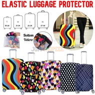 Luggage Cover Elastic Luggage Protective Cover 18-25inch Letter Travel Accessorie Clothing Bag Cover